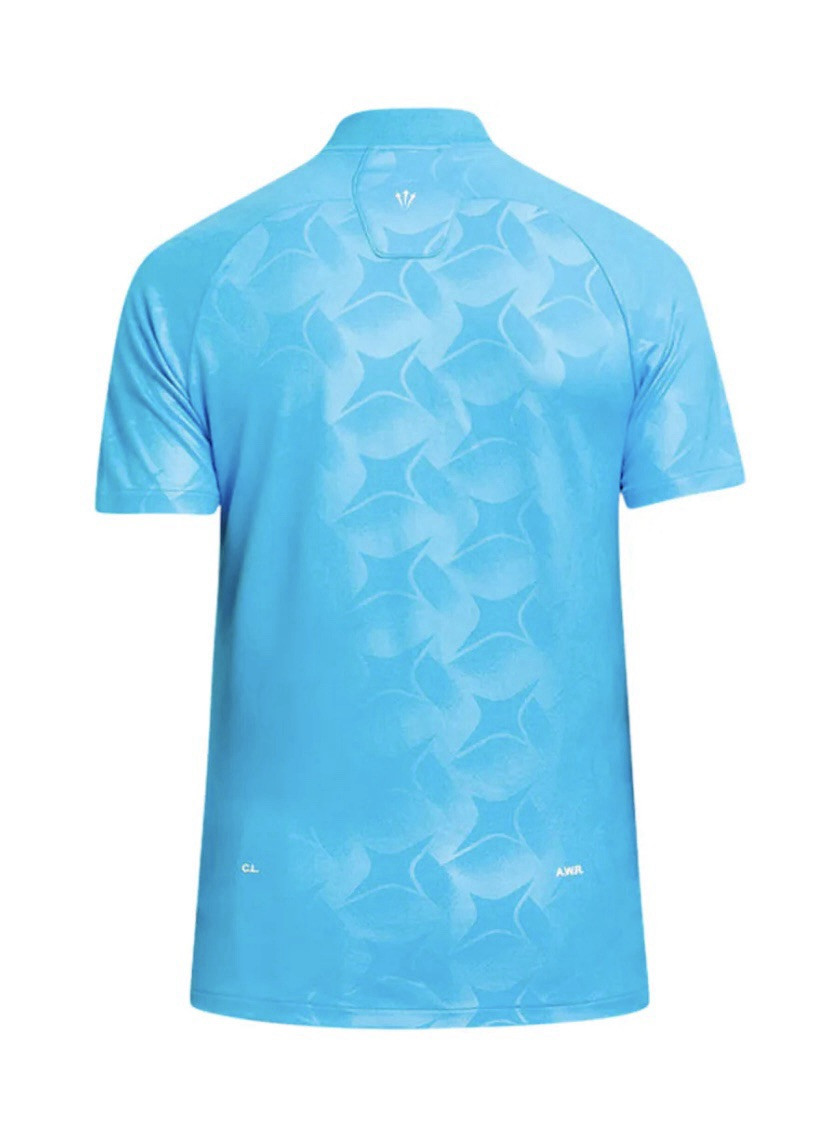 Nike NOCTA Turks and Caicos Men's Jersey Blue Glow White Nike NOCTA Turks and Caicos Men's Jersey Blue Glow White