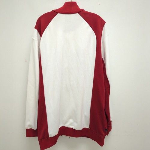 Vintage Nike Air Jordan Big Jumpman Rot Weiß Trainingsjacke Herren XXL Selten, Zip - Bild 21 von 24