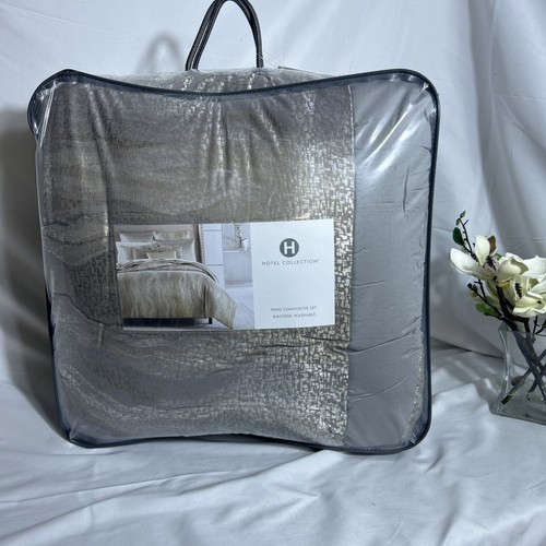 Hotel Collection Terra King Comforter Set 3pc New $575.00 - Picture 2 of 6