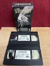 Schindler's List VHS 1993 Movie War Drama 1994 Reprint MCA Universal Preowned VG
