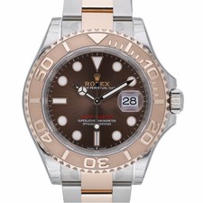 Rolex Yacht-Master 40 126621 with 40mm Steel & Rose Gold case and Chocolate d...