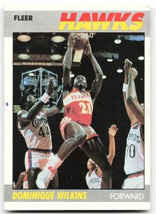 🔥 1987-88 Fleer #118 Dominique Wilkins