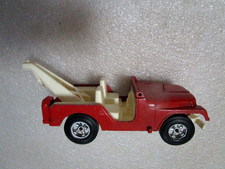 Vintage Hubley 1710 Jeep Tow Truck c 1960's 8"