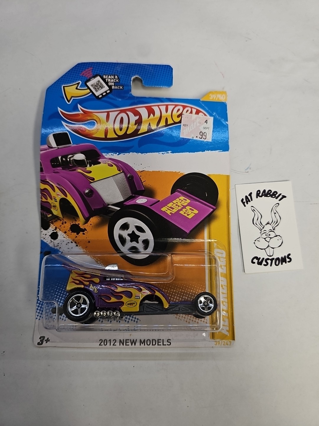 2012 Hot Wheels New Models Altered Ego 39/50 (Purple Version)