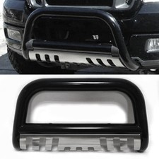 Ford Bull Bars 3" Stainless Steel Black Bull Bar Bumper Grille Guard For 2004-2020 Ford F150