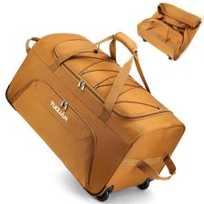 Foldable Duffel Bag with Wheels 110L Collapsible Travel Bag