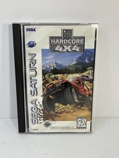 TNN Motorsports HardCore 4x4 CIB Sega Saturn Complete Game Case Manual - Tested