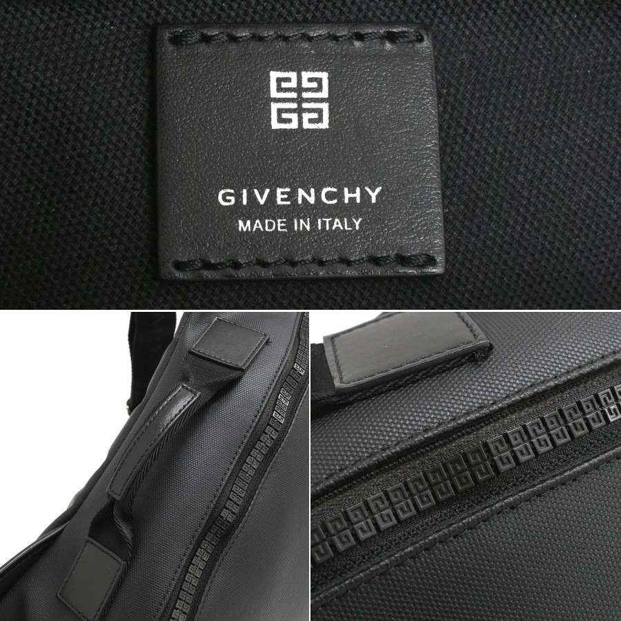GIVENCHY BE604TE293231 関税送料込 Auth GIVENCHY G-Zip Triangle Medium Crossbody Bag Sling Bag
