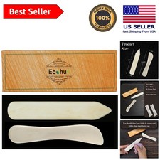 Flexible 2PCS Bone Folder Set for Card Making Bookbinding Mastery