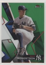 2018 Topps Finest Green Refractor 53/99 David Robertson #84 p9e