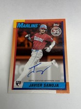2025 Topps Series 2 - 1990 Topps Baseball Autographs Javier Sanoja #90B2-JS...