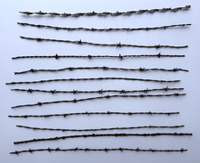 Antique Barbed Wire Lot 12 Pieces, 11 Unique 29" Cuts