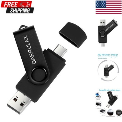 JOIOT 64GB USB C Flash Drive Dual USB 3.0 Flash Drive Type C + USB A Portable