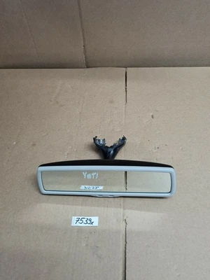 POUR SKODA YETI 2014 RÉTROVISEUR INTÉRIEUR 1K0857511 - Photo 1/4