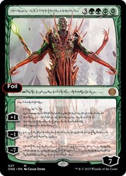 Nissa, Ascended Animist (Phyrexian) Foil - Phyrexia: All Will Be One #327