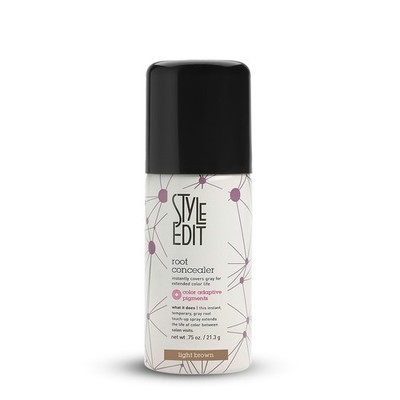 Style Edit Root Concealer Spray Light Brown Travel Size 0.75oz