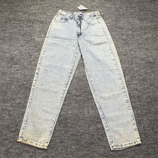 Vtg Calvin Klein Blue Jeans Acid Wash Mom Jeans USA Made Women’s 10 Denim