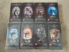 LEGO Star Wars Helmets 75351,75304,75349,75350,75429,75408,75415,75328 - all NIB