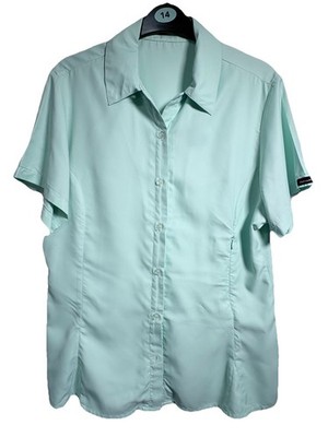 Paramo grünes Hemd 38 '' Brustumfang Small Herren Parameter A Stoff