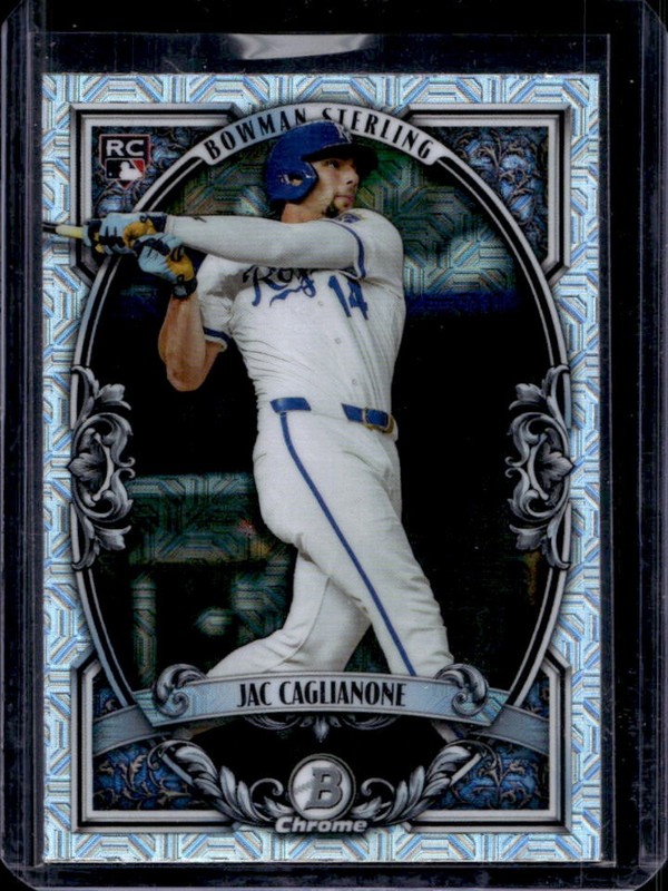 2026 Bowman Mega Box Jac Caglianone Sterling Chrome RC Mojo Refractor #BST-14