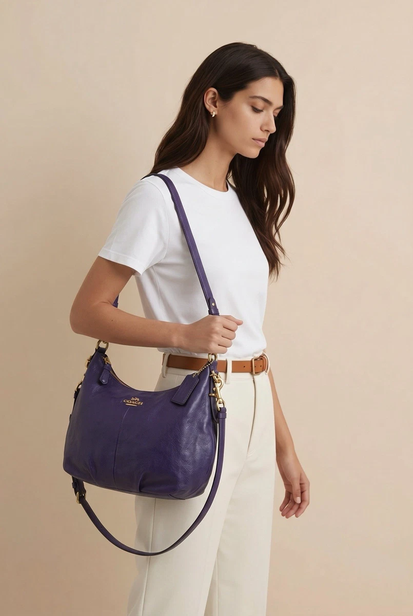 Coach Madison Maggie Purple | eBay