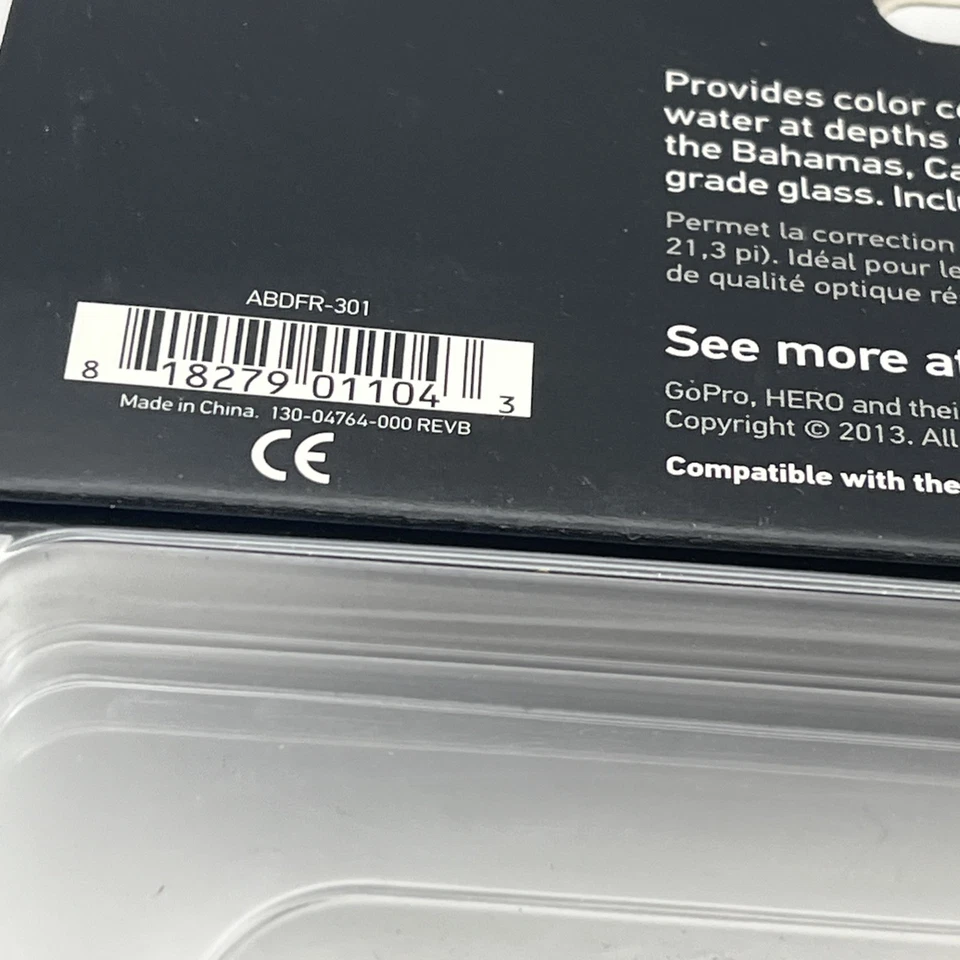 GoPro Hero3+Hero4 Standard Housing Blue Water Color HD Camera HD Red Filter - Image 4 of 4