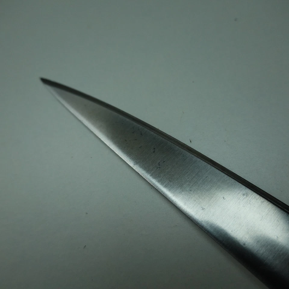 Cuchillo deshuesador de cocina japonés Masahiro tipo triángulo acero al carbono Japón 220 mm Foto 4 de 4