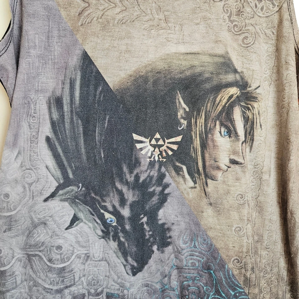 Legends of Zelda Womens Twilight Princess Nintendo Sleeveless Shirt Size XL - Image 2 of 4