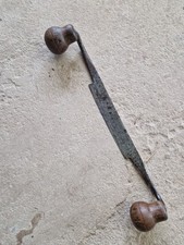 A Nice vintage French Drawknife, 5.5" edge, solid handles.
