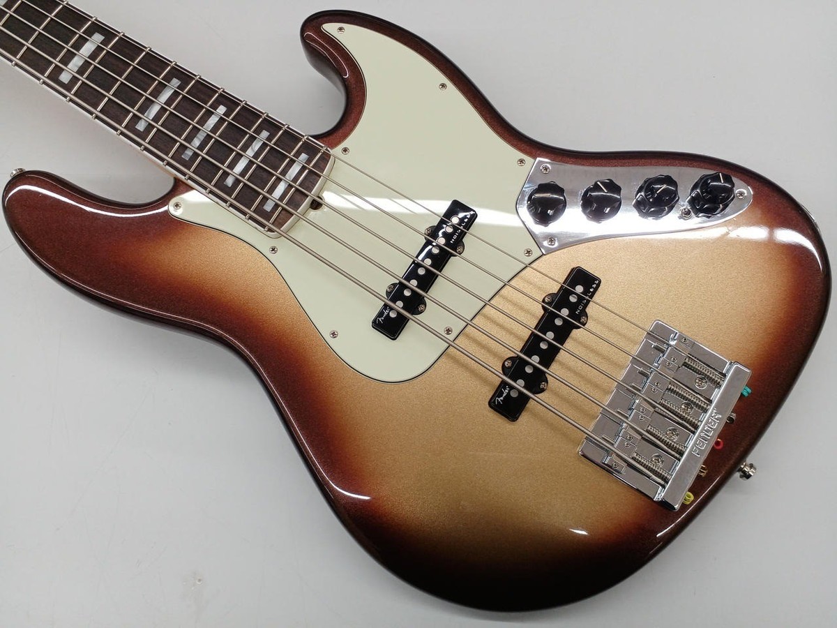 Fender American Ultra Jazz Bass V Mocha Burst 2023 5String