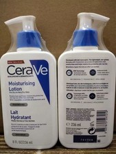 2x CeraVe Daily Moisturising Lotion for Dry to Very Dry Skin 236ml -Total 472ml