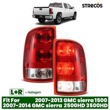 Pair Tail Lights For 2007-2014 Gmc Sierra 1500 2500hd 3500hd Leftright Lamps Pair Tail Lights For 2007-2014 Gmc Sierra 1500 2500hd 3500hd Leftright Lamps