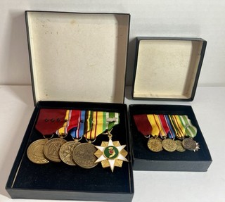 Vietnam War US Navy Medals And Miniature Medals Original Lot Group Of 11 VTG