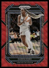 Queen Egbo 2023-24 Panini Prizm WNBA Ruby Wave Washington Mystics #78