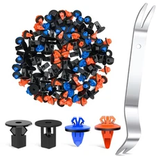 GOOACC 120Pcs Car Bumper Retainer Clips Kit for Toyota Lexus w/Tool