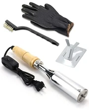 Electric Branding Iron, Personalized Burning Stamp Logo Design for Wood Leath...