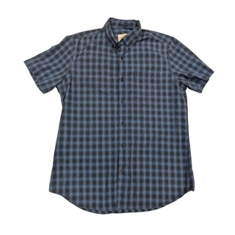 Steven Alan Short Sleeve Casual Button-Down Shirts for Men for