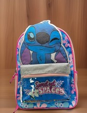 Disney Stitch Backpack Scrump Bag Charm Reflective Floral Glitter NEW NWT