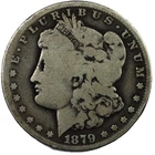 1879-CC Morgan Silver Dollar $1 – Carson City – Very Good VG+