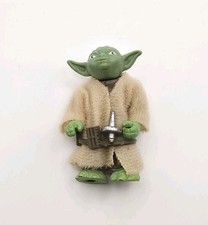 Vintage 1980 Star Wars Yoda Kenner Action Figure with Robe And Belt