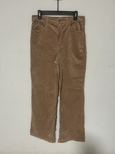 NWOT Anthropologie Pilcro The Austyn High Rise Wide Leg Corduroy Pants Size 31