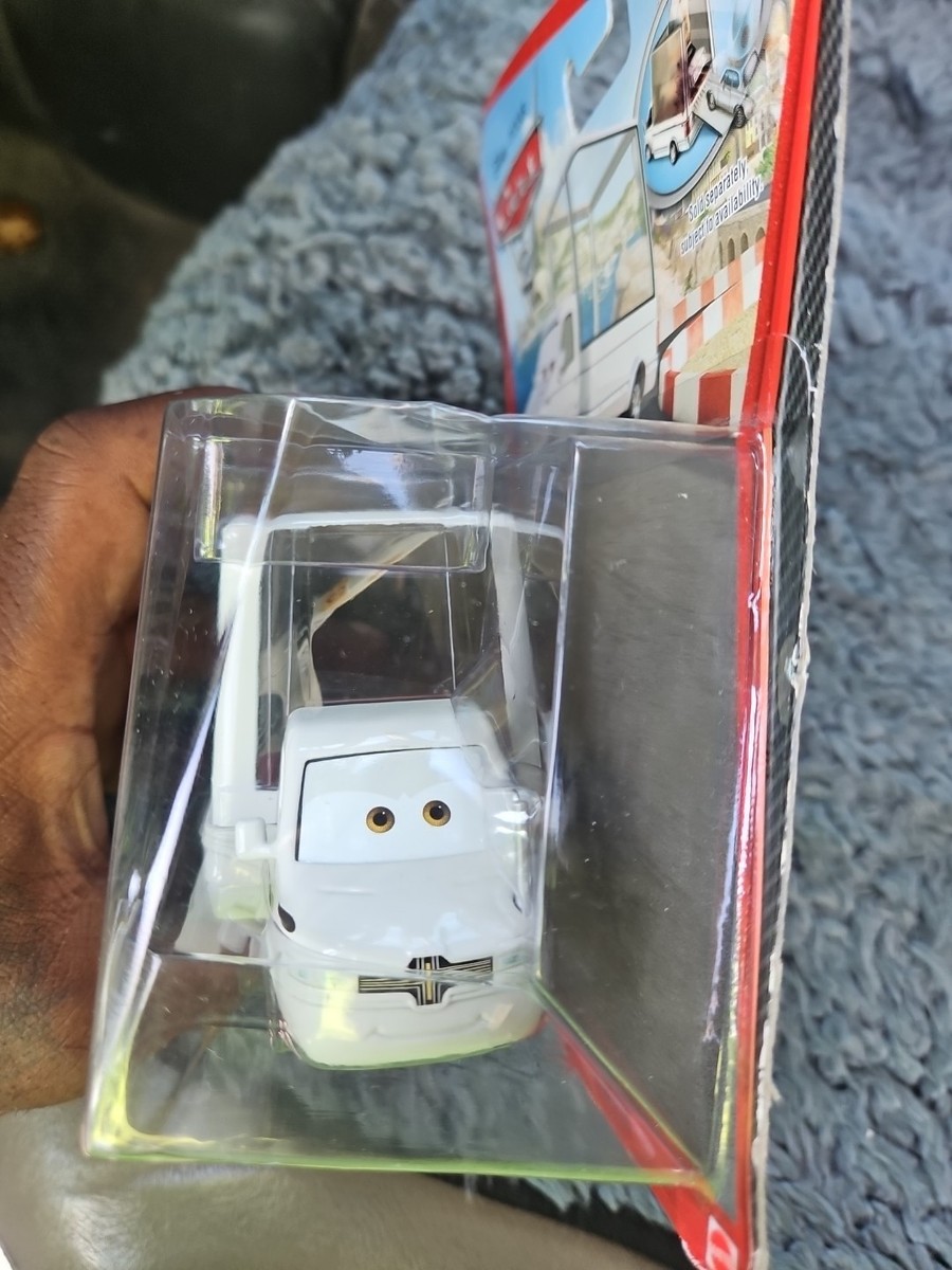 Buy Disney Pixar Matel Cars 2 POPEMOBILE & Pope Pinion IV