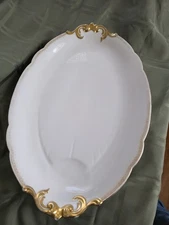 Antique Limoges L. Bernardaud & Co. D&C French Large Oval Platter EUC