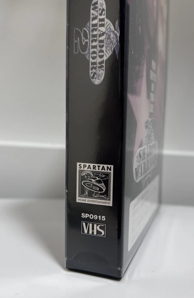 Shadow Warriors 2 VHS Tape Terry Hulk Hogan, Carl Weathers Spartan Video HTF OOP - Image 3 of 4