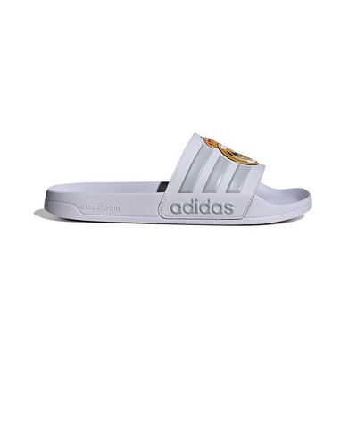  Adidas Adilette Shower Real Madrid FC Herren Flip Flops Hausschuhe Weiß  - Bild 5 von 20