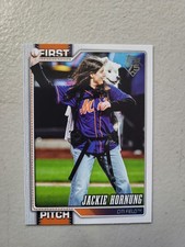 2026 Topps Series 1 First Pitch Jackie Hornung #FP-7 New York Mets NM