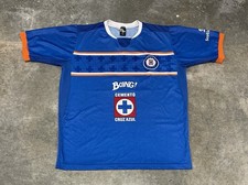 ML Deportivo Cruz Azul México Soccer Jersey Fútbol Camiseta #21 Adult Size Large