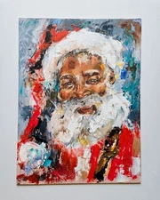 Santa (Oil Painting)