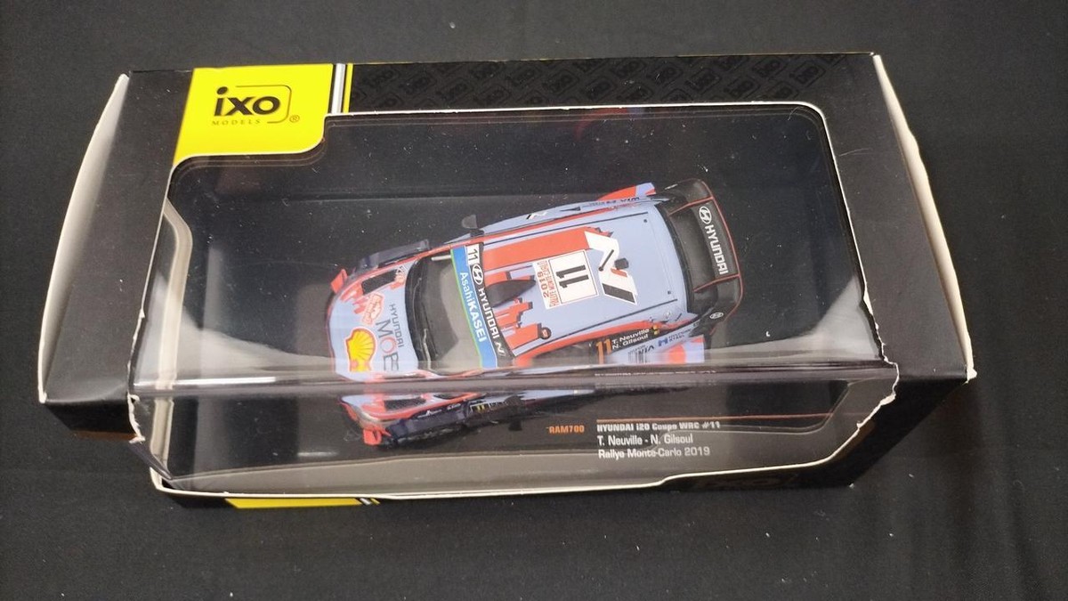 iXO Hyundai i20 WRC 1/43 スケール　ミニカー IXO Hyundai I20 N Rally1, No.11, WRC, Rallye Monte Carlo