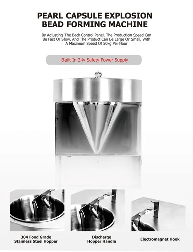 Automatic Balls Making Machine Tapioca Pearl for Bubble Tea Beverage Shop 220V - Picture 6 of 16
